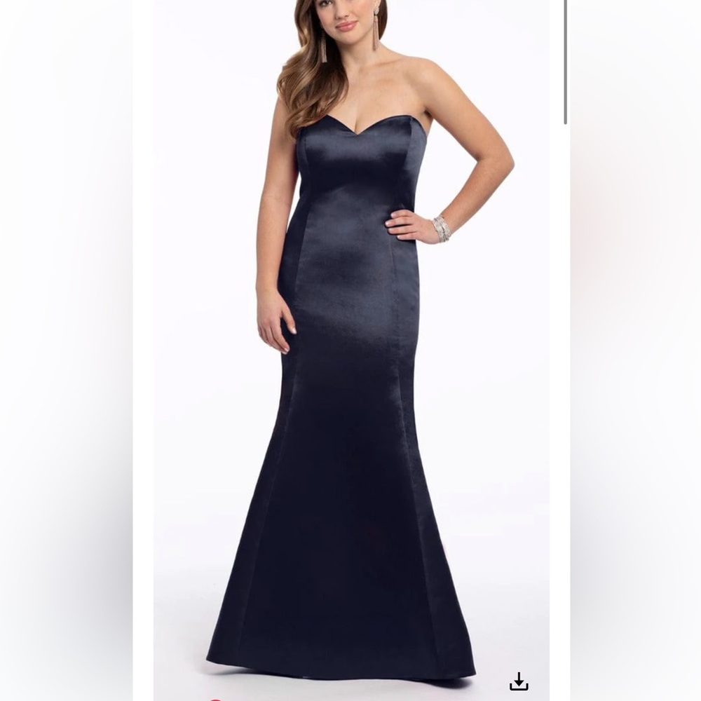BRAND NEW PROM SATIN Strapless Mermaid Dress